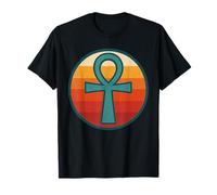Retro Egipto Ankh Símbolo Antiguo Egipto Mitología Egipcia Camiseta