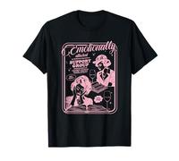 Retro emocionalmente apegado a Personajes de ficción Bookish Camiseta