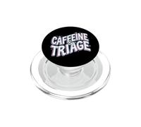 Retro ER Nurse Caffeine & Triage Medical PopSockets PopGrip para MagSafe