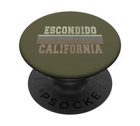 Retro Escondido, California PopSockets PopGrip Adhesivo
