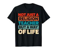 Retro Escuela - Pedagogía Vintage Profesor De Religión Camiseta