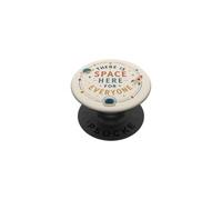 Retro Espacio Positividad Cita Astronomía Inclusión Vibe PopSockets PopGrip Adhesivo