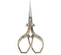 Retro European Cross Stitch Sichissors Vintage Craft Sewing Shears Herramienta de bordado para carpinteros (Bronce)