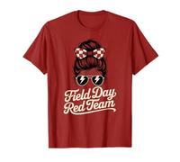 Retro Field Day Red Team Competición Spirit W hile High Camiseta
