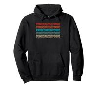 Retro Fiscal Equipo Derecho Proceso Judicial Vintage Fiscal Sudadera con Capucha