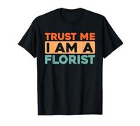 Retro Florería Flores - Floristería Vintage Florista Camiseta