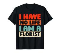 Retro Florista Flores - Floristería Vintage Florería Camiseta