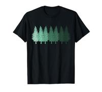 Retro Forest Hiking Hunter Lumberjack Senderistas Camiseta gráfica económica