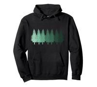 Retro Forest Hiking Hunter Lumberjack Senderistas Sudadera con Capucha
