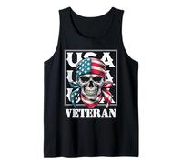 Retro Forever Soldiers Always Heroes Día de los Veteranos Militares Camiseta sin Mangas