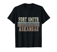 Retro Fort Smith (Arkansas) Camiseta gráfica económica