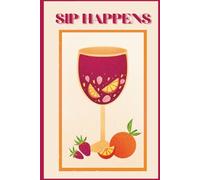 Retro Fruit-Themed Lined Notebook (190 Pages, 6 x 9 in, Glossy Cover): Fun & Colorful Ruled Notebook Inspired by Spanish Flavors and Vintage Travel Art
