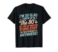Retro Funny 80s Birthday Party Celebration Vintage Humor The Camiseta