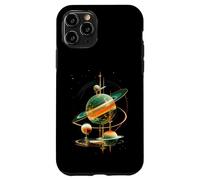 Retro Future American Space Program Inspired Scifi Graphic Carcasa para iPhone 11 Pro