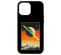 Retro Future American Space Program Inspired Scifi Graphic Carcasa para iPhone 12 Pro MAX