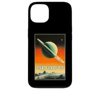 Retro Future American Space Program Inspired Scifi Graphic Carcasa para iPhone 13