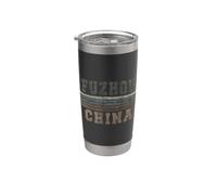 Retro Fuzhou China Vaso térmico de acero inoxidable de doble pared