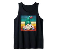 Retro Gambler GNOME Graphic For Men Casino Las Vegas Trip Camiseta sin Mangas