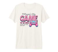 Retro Gamer He pausado mi Juego para Estar aquí Controller Camiseta Premium