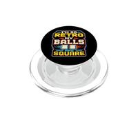 Retro Gamer Pixel Arcade 8 bit Gaming Humor PopSockets PopGrip para MagSafe