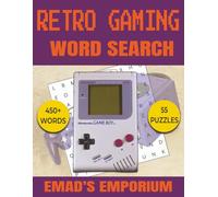 Retro Gaming Word Search for Adults: Large-Print Puzzles Featuring Classic Video Games, Consoles, Arcades & Pixel Nostalgia - 55 Relaxing Word Searches (Nostalgia Word Search Collection)