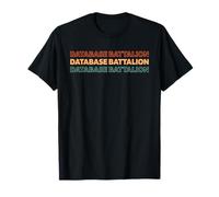 Retro Gestión Equipo Vintage Administrador De Base De Datos Camiseta