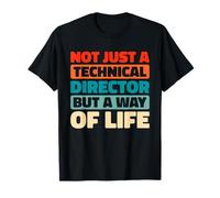 Retro Gestión Técnica Operaciones Vintage Director Técnico Camiseta