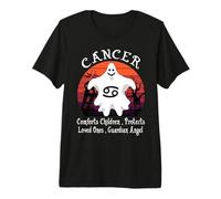 Retro Ghost Zodiac Sign Cancer Funny Halloween Costume Camiseta Premium