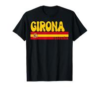 Retro GIRONA Ciudad España Vintage Estética Verano Vacaciones Camiseta