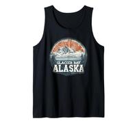 Retro Glacier Alaska Camisa Vintage Scenic National Park Camiseta sin Mangas