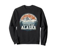 Retro Glacier Alaska Camisa Vintage Scenic National Park Sudadera