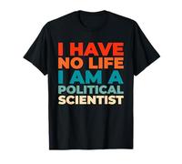 Retro Gobierno Análisis - Política Vintage Politólogo Camiseta