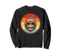 Retro Gorilla Gym Workout Train Like a Beast Powerlifting Sudadera