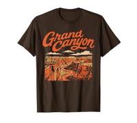 Retro Grand Canyon National Park Vintage Style 80s Camiseta
