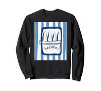 Retro Graphic Sardines Tinned Fish for Men and Women Sudadera