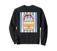 Retro Graphic Sardines Tinned Fish for Men and Women Sudadera