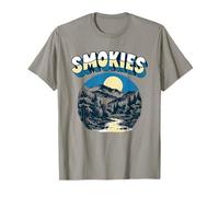 Retro Great Smoky Mountains National Park Vintage Smokies Camiseta