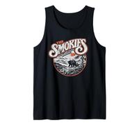 Retro Great Smoky Mountains National Park Vintage Smokies Camiseta sin Mangas