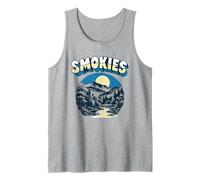 Retro Great Smoky Mountains National Park Vintage Smokies Camiseta sin Mangas