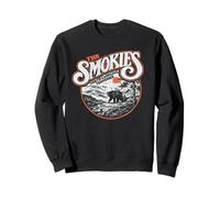 Retro Great Smoky Mountains National Park Vintage Smokies Sudadera