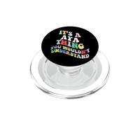 Retro Groovy es una Cosa de Aya Que no entenderías PopSockets PopGrip para MagSafe