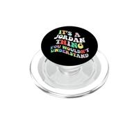 Retro Groovy es una Cosa de Jordan Que no entenderías PopSockets PopGrip para MagSafe