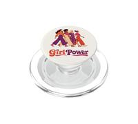 Retro Groovy Girl Power Feminista Hermandades de Mujeres PopSockets PopGrip para MagSafe