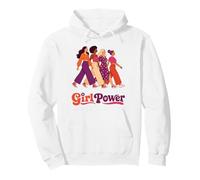 Retro Groovy Girl Power Feminista Hermandades de Mujeres Sudadera con Capucha