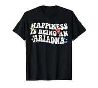Retro Groovy Happiness es un Ariadna Camiseta