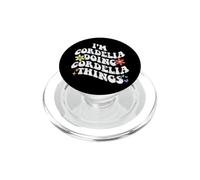 Retro Groovy Im Cordelia Haciendo Cordelia Cosas Divertidas PopSockets PopGrip para MagSafe