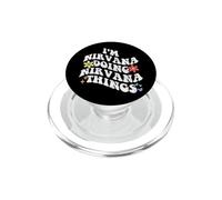 Retro Groovy Im Nirvana Haciendo Nirvana Cosas Divertidas Madre PopSockets PopGrip para MagSafe