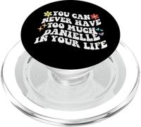 Retro Groovy Nunca Puedes Tener Demasiado Danielle En Tu PopSockets PopGrip para MagSafe