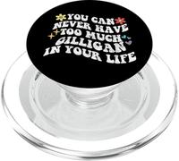 Retro Groovy Nunca Puedes Tener Demasiado Gilligan En Tu PopSockets PopGrip para MagSafe