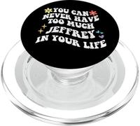 Retro Groovy Nunca Puedes Tener Demasiado Jeffrey En Tu PopSockets PopGrip para MagSafe